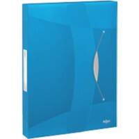 Rexel Choices Box File A4 40 mm Translucent Polypropylene Blue