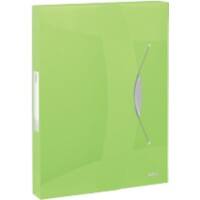 Rexel Choices Box File A4 40 mm Translucent Polypropylene Green