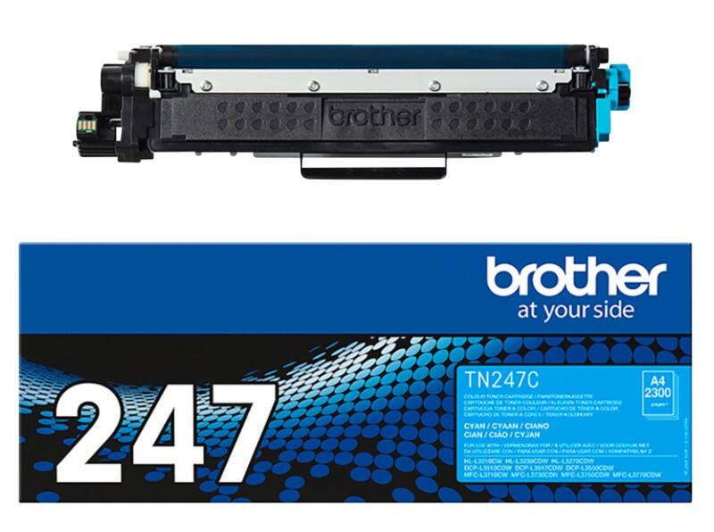Brother TN-247C Original Toner Cartridge Cyan