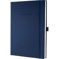 Sigel Notebook Conceptum A4 Ruled Casebound Hardback Midnight Blue 194 Pages