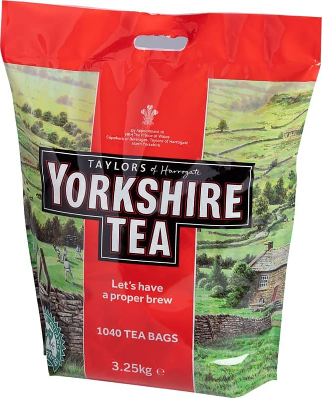 Yorkshire Tea Bags - single portion sachets online