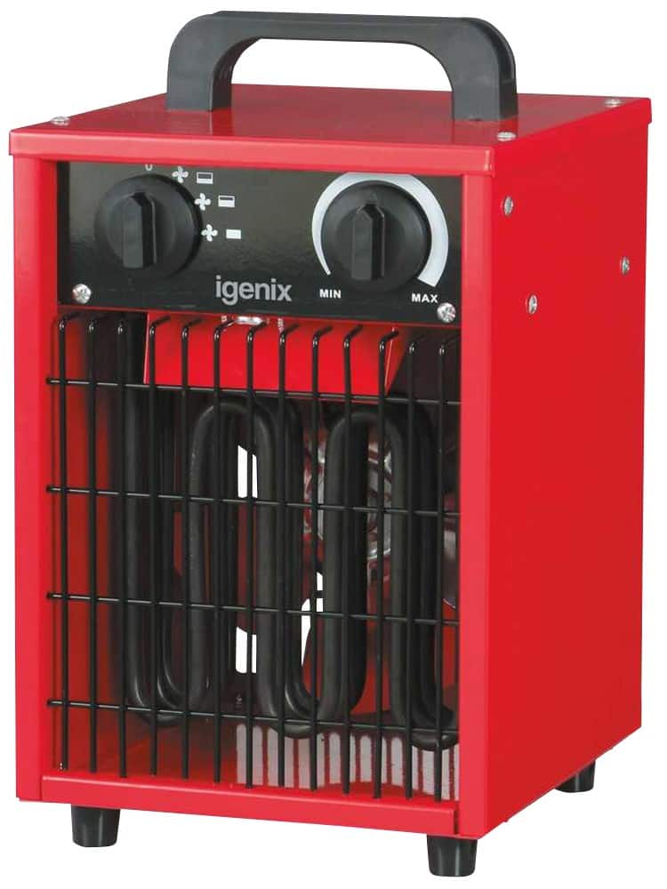 igenix Industrial Heater 2000 W Red IG9302