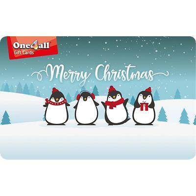 One4all Christmas Gift Card Penguin €500 Assorted