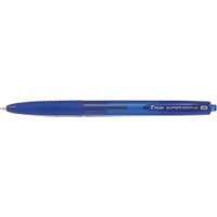 Pilot Super GRIP-G Retractable Ballpoint Pen Blue Medium 0.3 mm Refillable Pack of 12