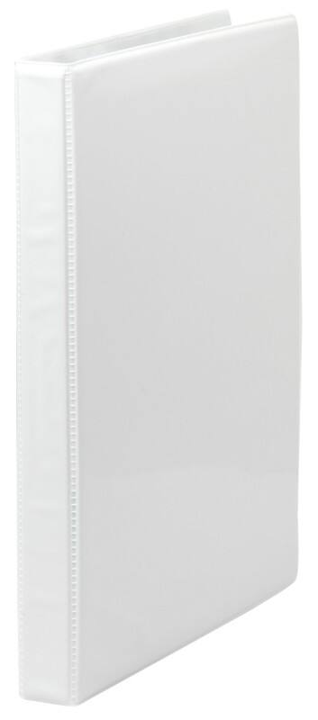 Unbranded 15 mm Ring Binder PP (Polypropylene) A4 4 Rings White Presentation