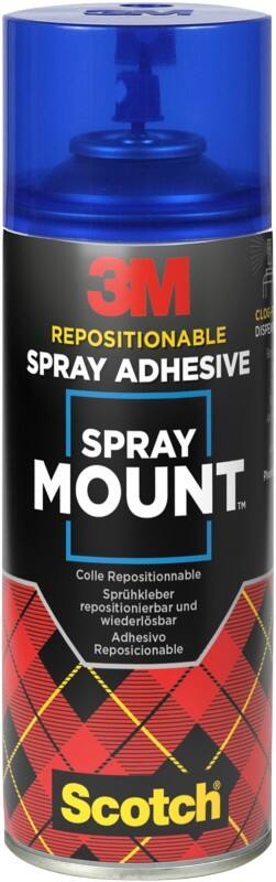 3M SprayMount Adhesive Spray Non-permanent 400 ml