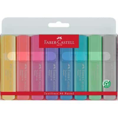 Faber-Castell Highlighter 154681 Assorted Extra Broad Chisel 5 mm