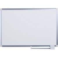Bi-Office Wall Mountable Magnetic Whiteboard Lacquered Steel Maya 120 x 90 cm