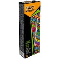 BIC Intensity Fineliner Pen Medium 0.7 mm Black Pack of 12