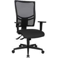 Realspace Office Chair Synchro Tilt Fabric Height-Adjustable Armrest Height-adjustable Seat Black 110 kg Sydney