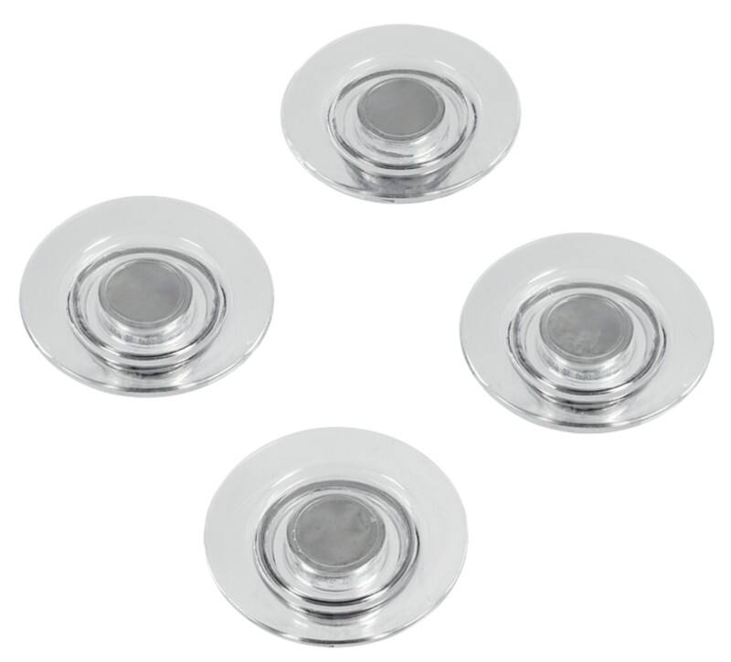 Nobo Round Whiteboard Magnets Transparent 32 mm Pack of 4