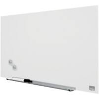 Nobo Impression Pro Wall Mountable Magnetic Whiteboard Glass 68 x 38 cm Brilliant White