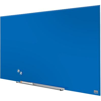Nobo Impression Pro Wall Mountable Magnetic Whiteboard Glass 100 x 56 cm Blue