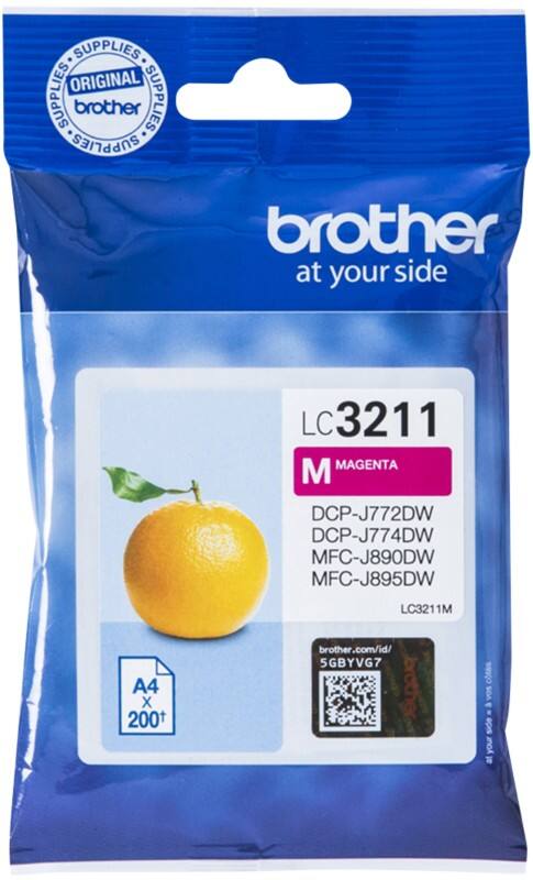 Brother LC-3211M Original Ink Cartridge Magenta