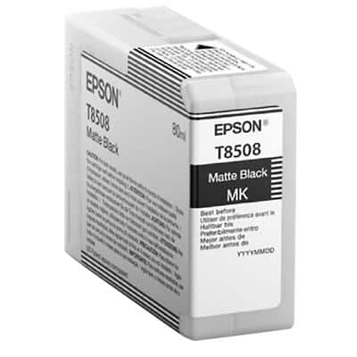 Epson Singlepack Matte Black T850800, Original, Pigment-based ink, Matte black, Epson, - SureColor SC-P800, 1 pc(s)