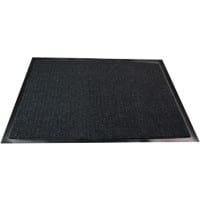 Floortex Indoor Doormat Value Black PP (Polypropylene), PVC (Polyvinyl Chloride)