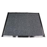 Office Depot Indoor Doormat Value Grey PP (Polypropylene), PVC (Polyvinyl Chloride)