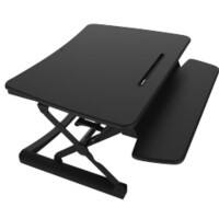 euroseats Sit Stand Workstation Extra Large Metal, MDF 890 x 590 x 500 mm