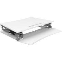 euroseats Sit Stand Workstation Extra Large Metal, MDF 890 x 590 x 500 mm