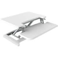 euroseats Height Adjustable Desk Module MDF (Medium-Density Fibreboard), Metal White 700 x 480 x 450 mm