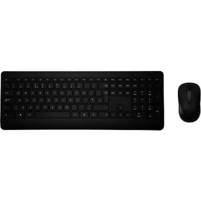 Microsoft Wireless Keyboard and Mouse 900 QWERTY Black