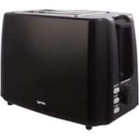 igenix Toaster 2 Slices Stainless Steel IG3012 750W Black