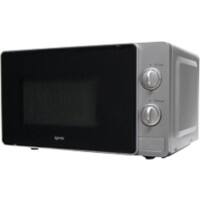 igenix Microwave Manual Stainless Steel IG2081S 800W 20L Silver