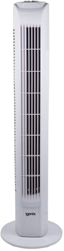 igenix Tower Fan Main 3 Speeds 79 cm White DF0035T