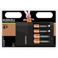 DURACELL Hi Speed value Battery Charger for AA/AAA 2 x AA and 2 AAA Batteries