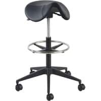 Euroseats Ergonomic Stool Matera Nylon Large Black