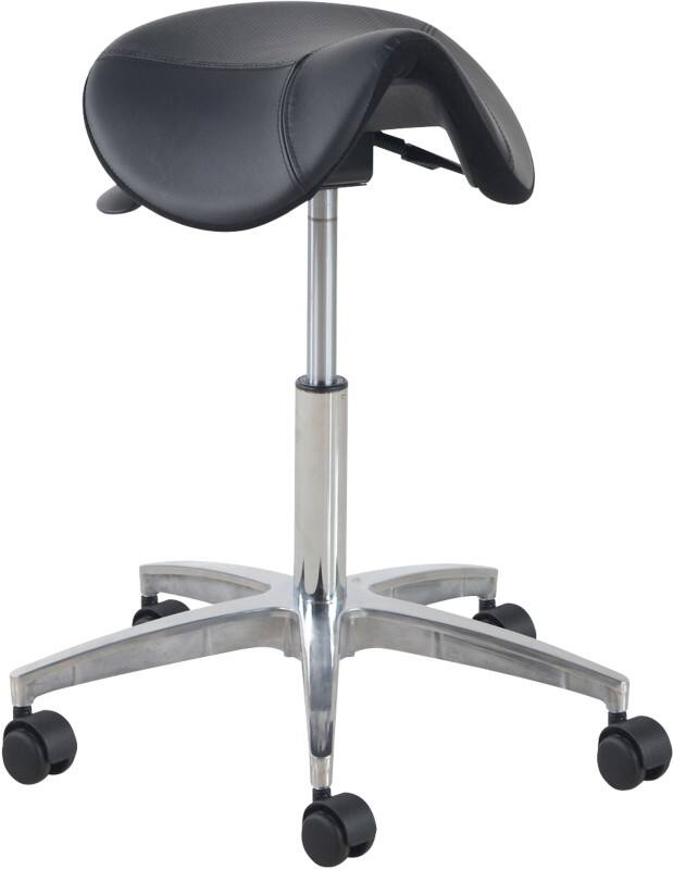 Euroseats Ergonomic Stool Matera Medium Black