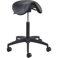 Euroseats Ergonomic Stool Matera Nylon Medium Black