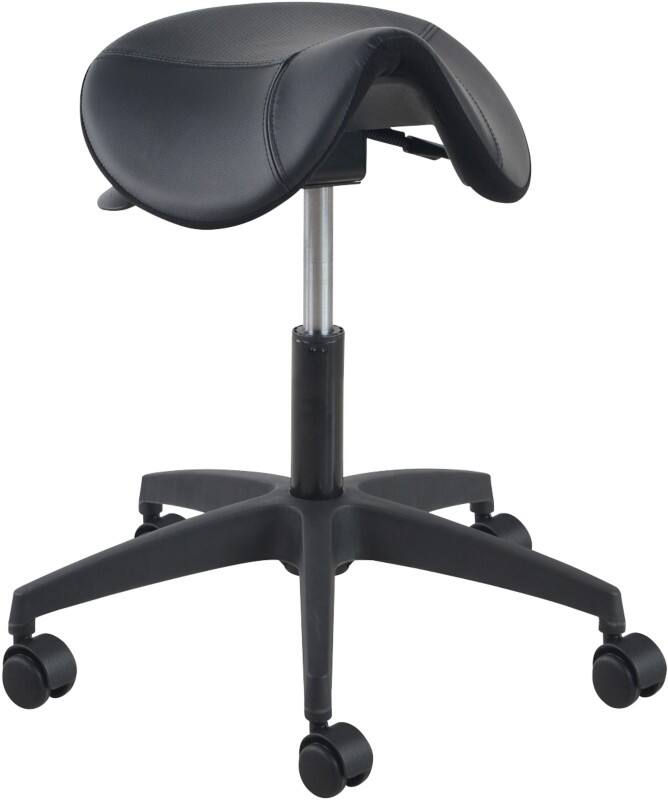 Euroseats Ergonomic Stool Matera Nylon Small Black