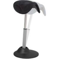 euroseats Lugo Sit Stand Stool Black 340 mm x 880 mm