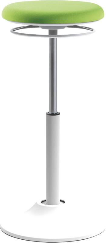 euroseats Sit Stand Stool Fabric Green