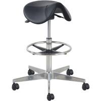 Euroseats Ergonomic Stool Large Matera Black