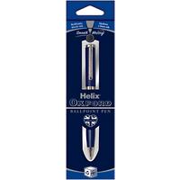 Helix Oxford Ballpoint Pen Medium 0.6 mm Black