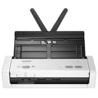 Brother ADS-1200 A4 Portable Sheetfed Document Scanner 600 x 600 dpi White, Black