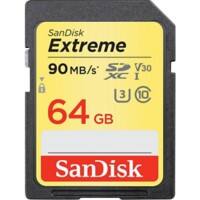 SanDisk SDXC Flash Memory Card Extreme 64 GB