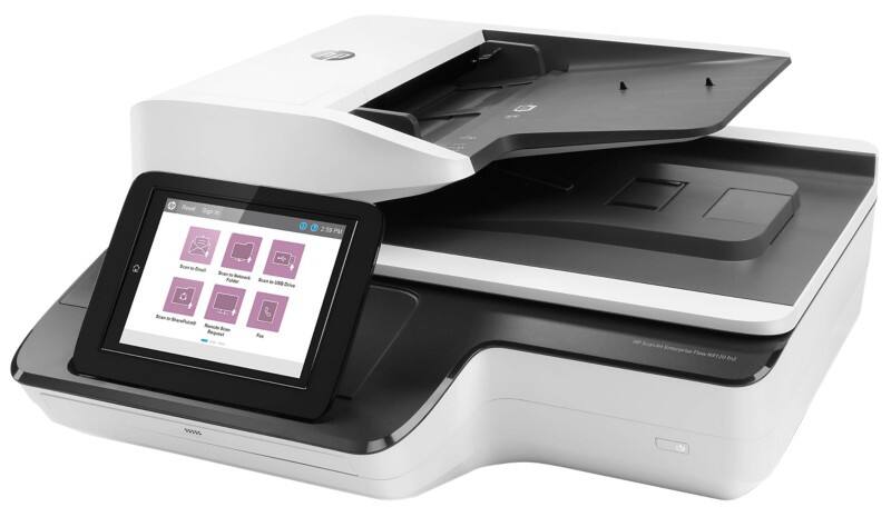 HP Scanjet Enterprise Flow N9120 fn2 A3 Sheetfed Scanner Network Compatible 600 dpi Black, White