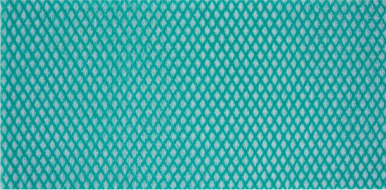 Robert Scott PL (Polyester), Viscose Cleaning Wipes Green 60 x 30 cm 104023GREEN Pack of 50