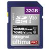 Integral SDHC Flash Memory Card UltimaPRO V30 32 GB