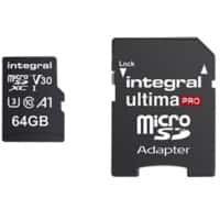 Integral Micro SDXC Flash Memory Card UltimaPRO V30 64 GB