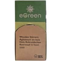 Plastico Tea Spoons Birch Wood 11cm Brown Pack of 5000
