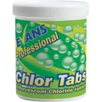 Evans Vanodine Chlorine Tablets Professional Effervescent Chlorine Pack of 200