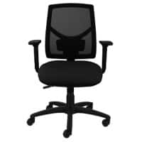 Realspace synchro tilt ergonomic office chair best sale with adjustable armrest and seat florence black