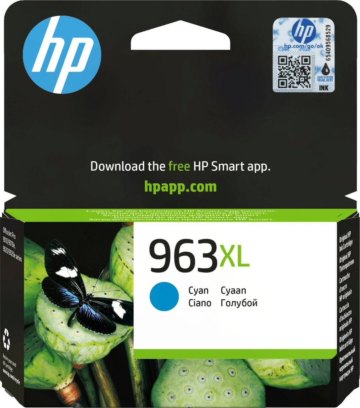HP 963XL Original Ink Cartridge 3JA27AE Cyan