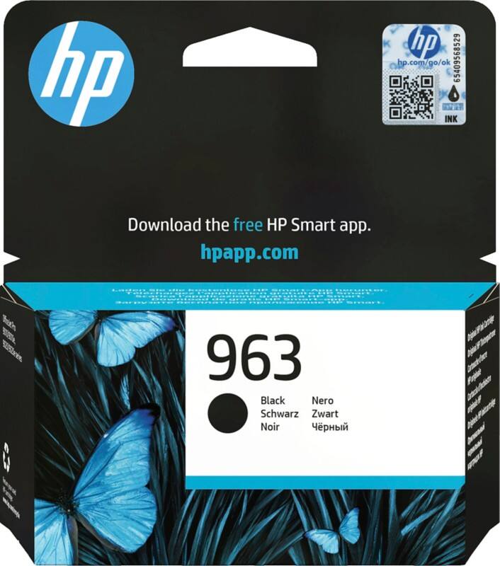 HP 963 Original Ink Cartridge 3JA26AE Black