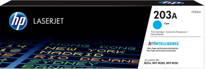 HP 203A Original Toner Cartridge CF541A Cyan