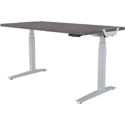 Fellowes Sit Stand Desk Levado Oak 800 x 1,600 x 640 - 1,257 mm